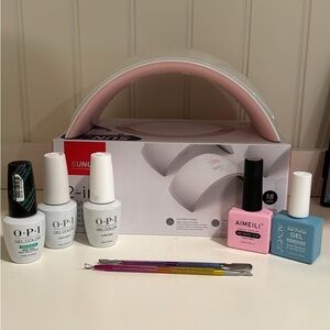 UV LED LAMP WITH OPI GEL Polish